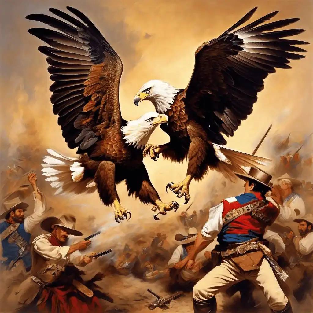 Duel of Eagles: The Mexican and U.S. Fight for the Alamo by Jeff Long
